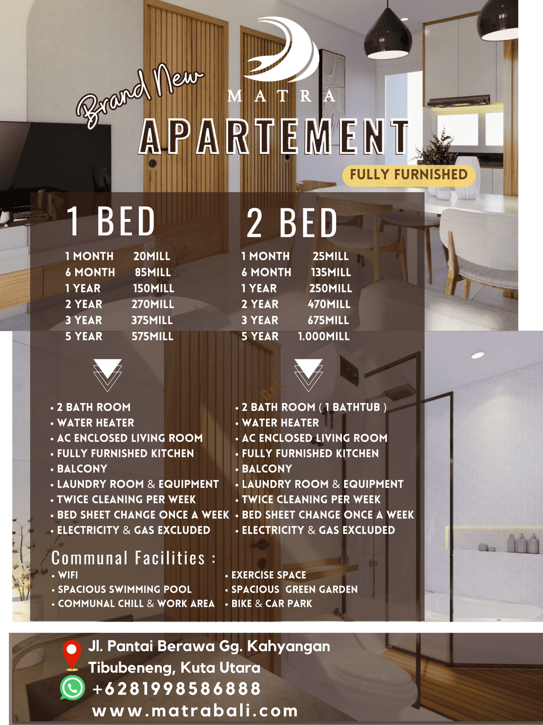 apartment in canggu